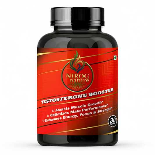 Nirog Nature Vitality Boost Capsules (Trial Pack) – Ayurvedic Support for Men’s Wellness