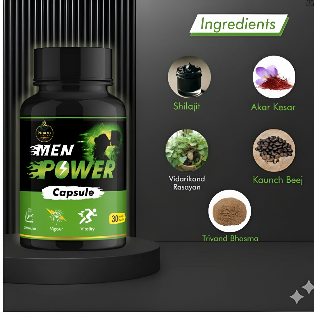 Men Power Capsule → Herbal Energy Capsule