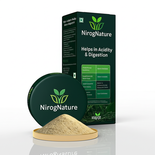 NirogNature Acidity aur Digestion ke liye trusted Ayurvedic solution